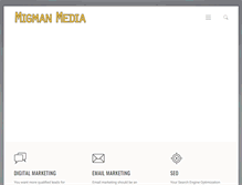 Tablet Screenshot of migmanmedia.com